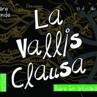 etiquette La Vallis Clausa  La Brasserie Artisanale du Pays des Sorgues.jpg